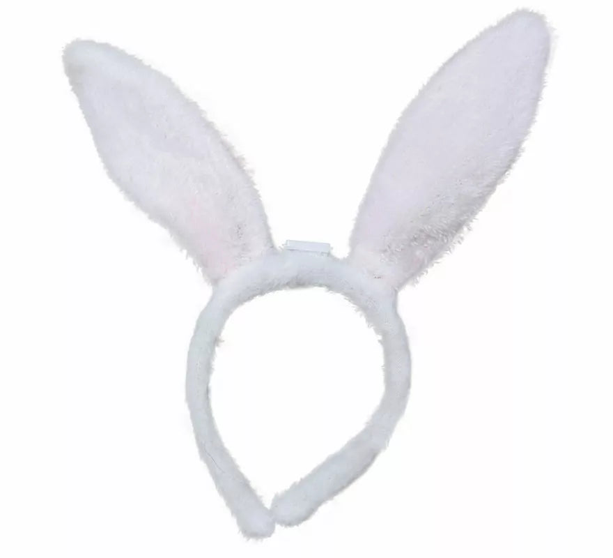 Translation missing: de.Diadema de Conejita rosa y blanco adulto