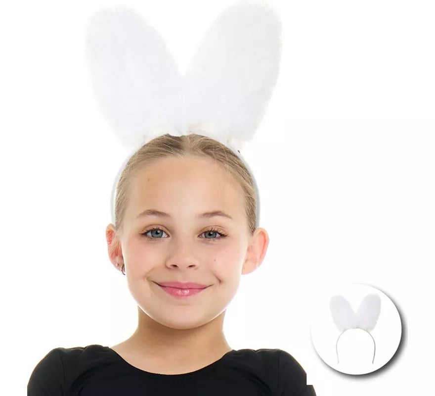 Translation missing: de.Diadema de Conejo con oreja de peluche