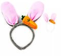 Diadema de Conejo y Zanahoria en colores surtidos