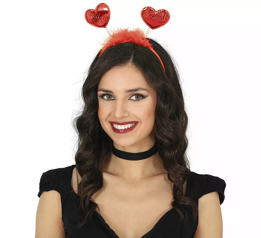 Translation missing: de.Diadema de Corazones adulto