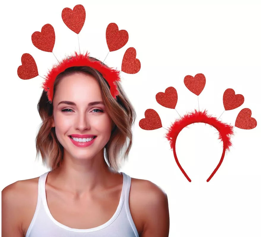 Translation missing: de.Diadema de Corazones rojos