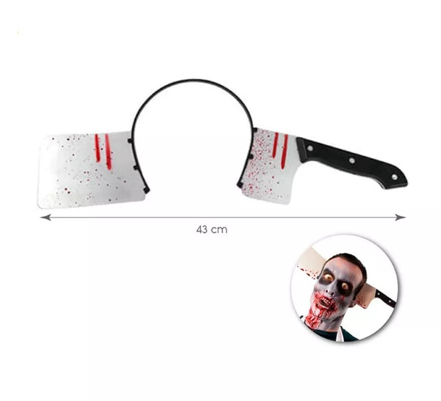 Translation missing: de.Diadema de Cuchillo Carnicero con sangre