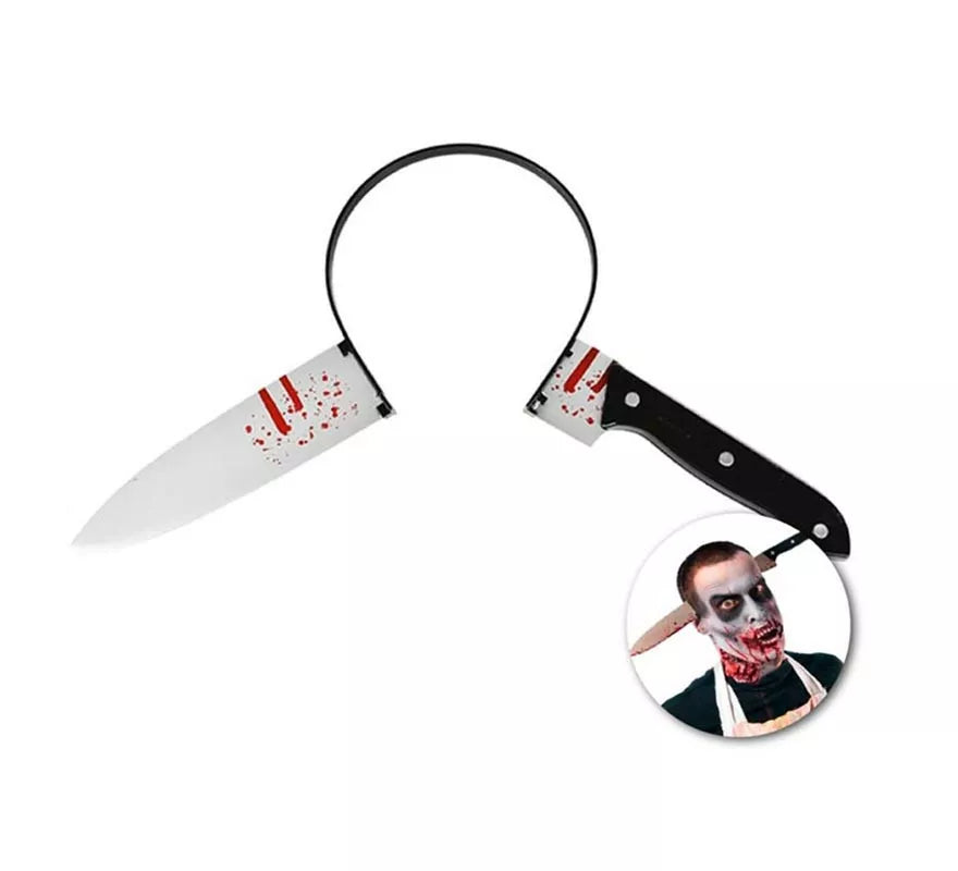 Translation missing: de.Diadema de Cuchillo de Cocina con sangre