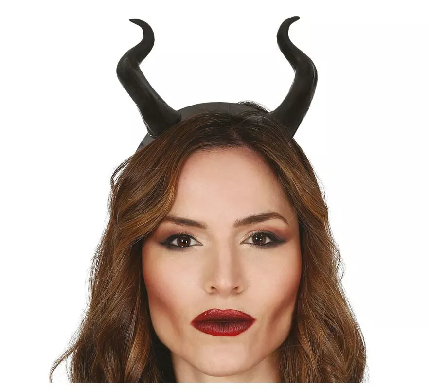 Translation missing: de.Diadema de Demonio con Cuernos negros