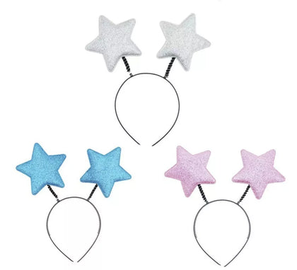 Diadema de Estrellas brillantes colores surtidos