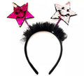 Diadema de Estrellas con Lentejuelas