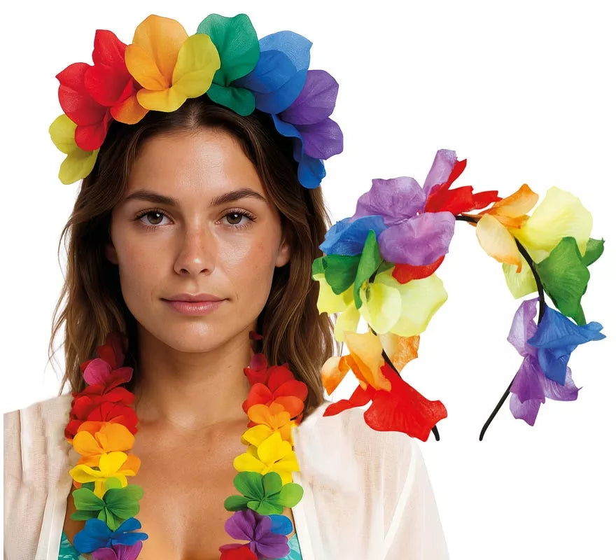 Translation missing: de.Diadema de Flores multicolor