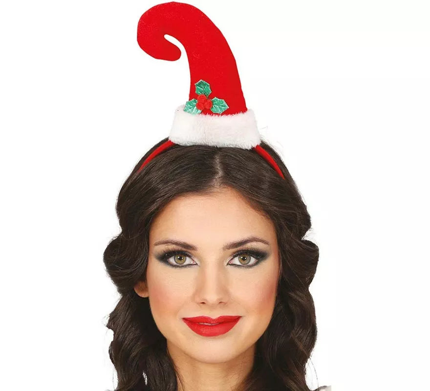 Translation missing: de.Diadema de Gorro Papá Noel rojo