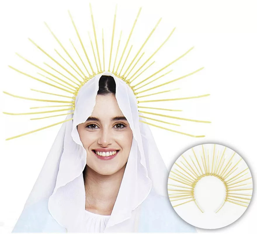 Translation missing: de.Diadema de Halo dorada adulto