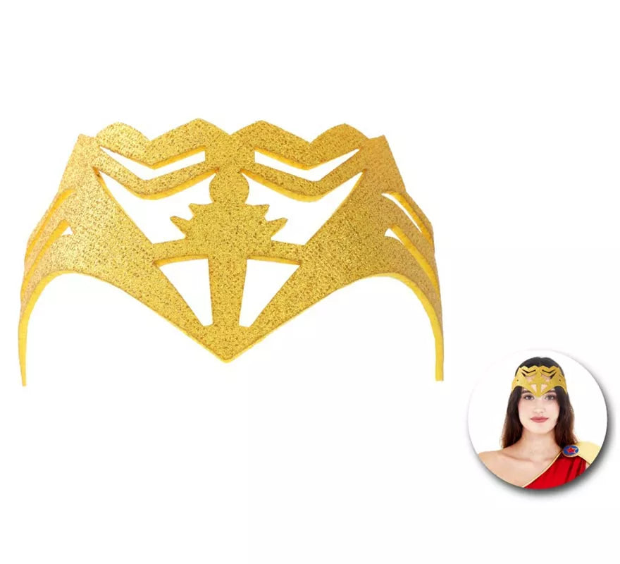 Translation missing: de.Diadema de Heroína Amazónica dorada