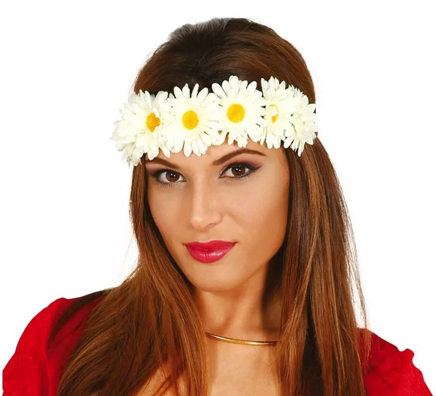 Translation missing: de.Diadema de Hippie con flores