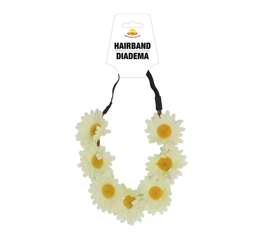 Translation missing: de.Diadema de Hippie con flores