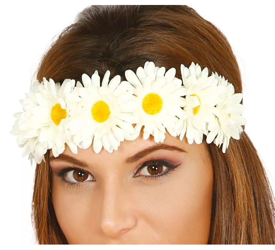 Translation missing: de.Diadema de Hippie con flores