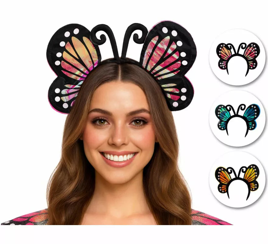 Translation missing: de.Diadema de Mariposas en colores surtidos