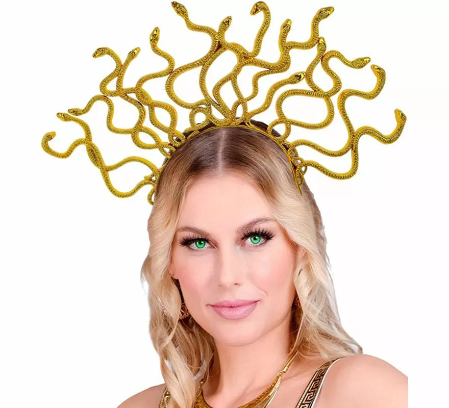 Translation missing: de.Diadema de Medusa dorada