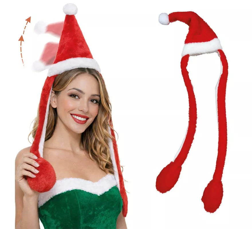 Translation missing: de.Diadema de Minisombrero de Papá Noel con Movimiento de 66 cm