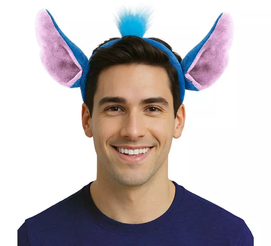 Translation missing: de.Diadema de Monstruito azul con Pelo
