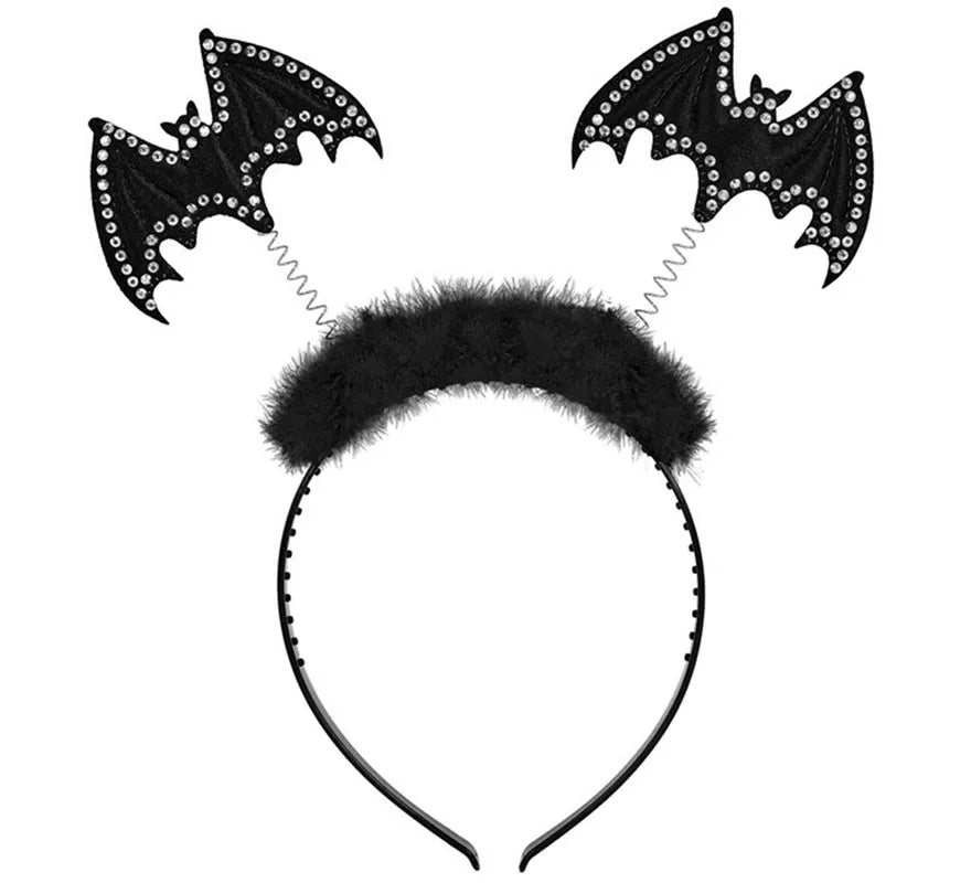 Translation missing: de.Diadema de Murciélago con Strass
