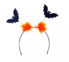Fliegendes schwarzes Fledermaus-Stirnband