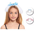Diadema de Orejas Lazo de peluche en colores surtidos infantil