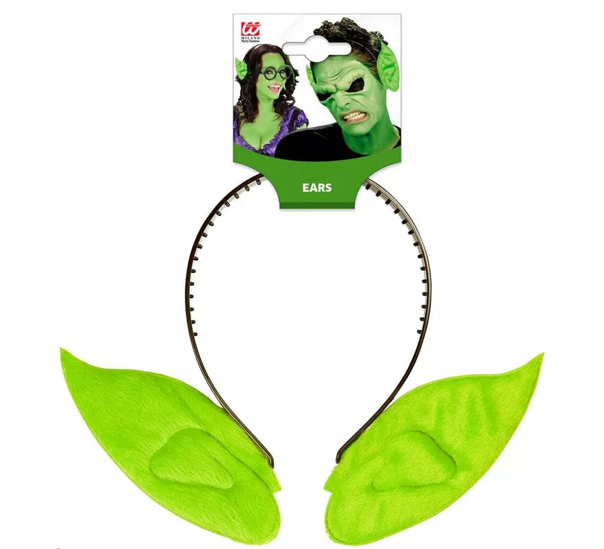 Translation missing: de.Diadema de Orejas Puntiagudas verdes