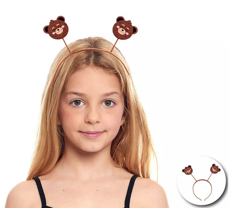 Translation missing: de.Diadema de Osito marrón infantil