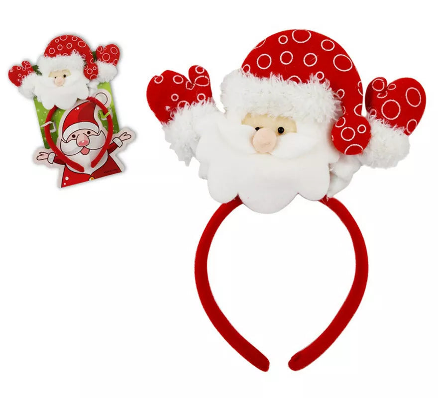Translation missing: de.Diadema de Papá Noel con Manos