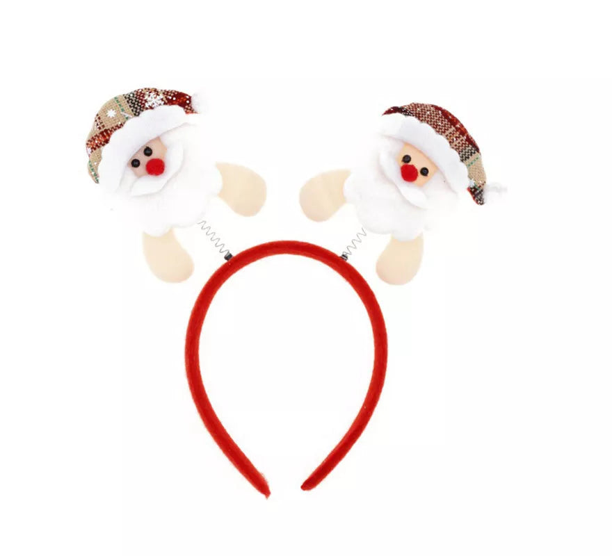 Translation missing: de.Diadema de Papá Noel con Muelles