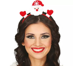 Offene Hände des Weihnachtsmann-Stirnbandes