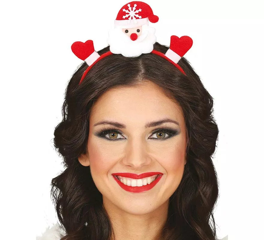 Translation missing: de.Diadema de Papá Noel manos abiertas