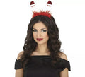 Diadema de Papá Noeles con lentejuelas