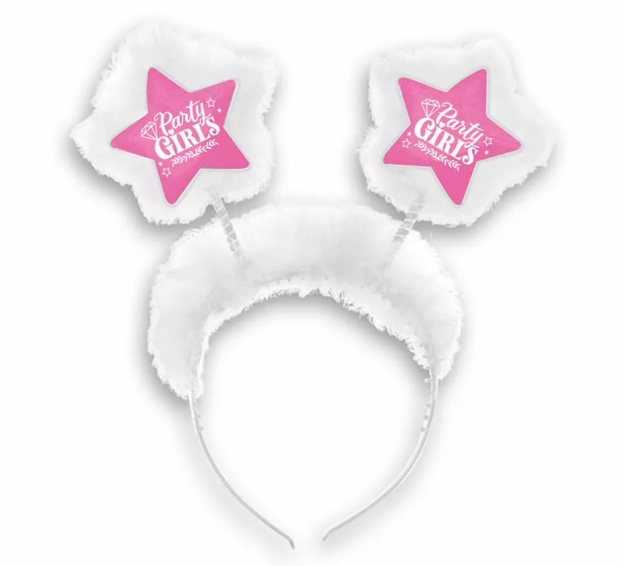 Diadema de Party Girls rosa