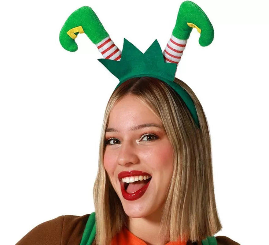 Translation missing: de.Diadema de Piernas de Elfo Ayudante de Santa Claus