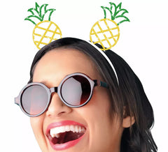 Metallisches Ananas-Stirnband