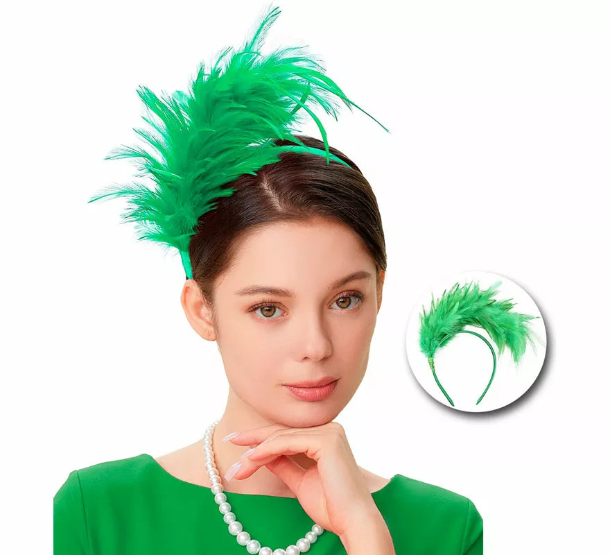 Translation missing: de.Diadema de Plumas Años 20 en varios colores