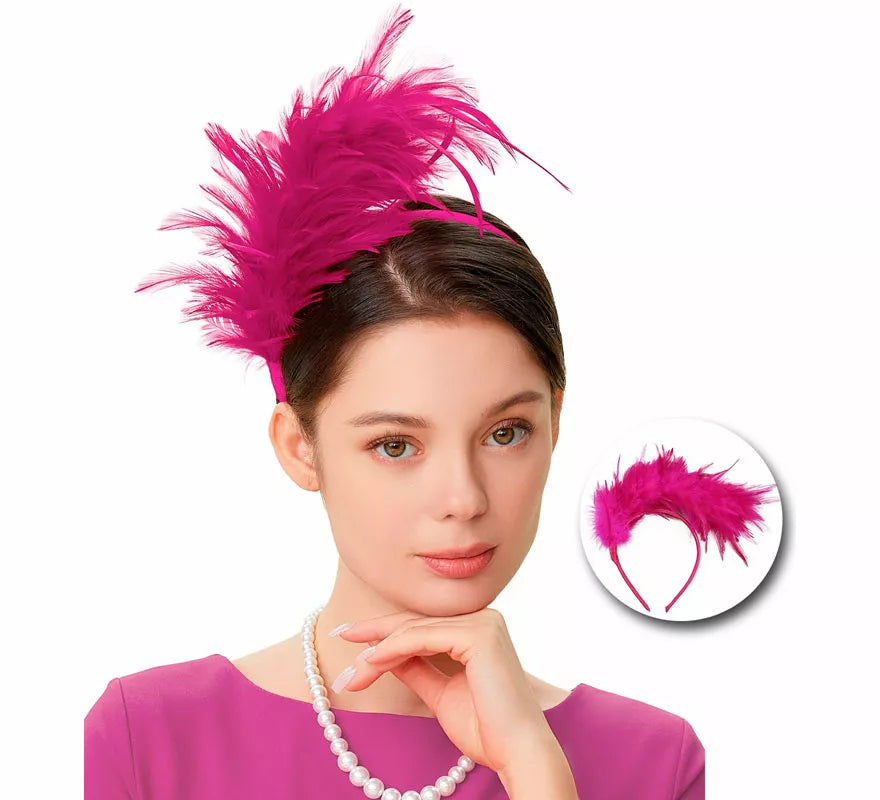 Translation missing: de.Diadema de Plumas Años 20 en varios colores