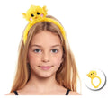 Diadema de Pollito de peluche infantil