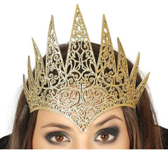 Golden Evil Queen Stirnband