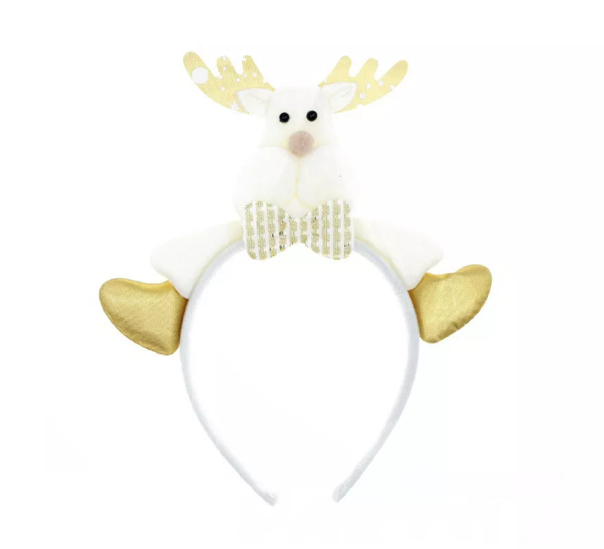 Translation missing: de.Diadema de Reno White Christmas
