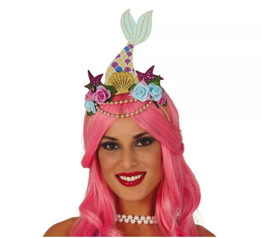 Translation missing: de.Diadema de Sirena con Flores