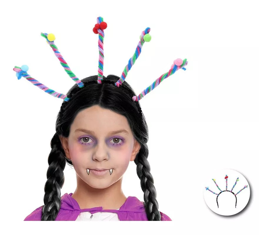 Translation missing: de.Diadema de Trenzas de peluche infantil