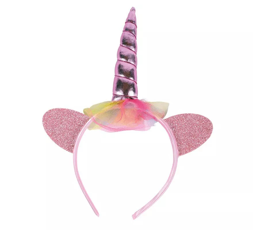Translation missing: de.Diadema de Unicornio rosa infantil