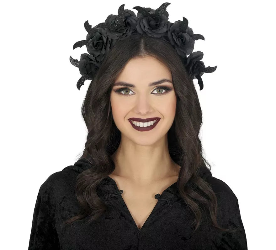 Translation missing: de.Diadema Flores negras