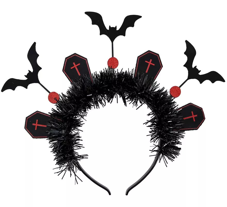 Translation missing: de.Diadema Lápidas con Murciélagos