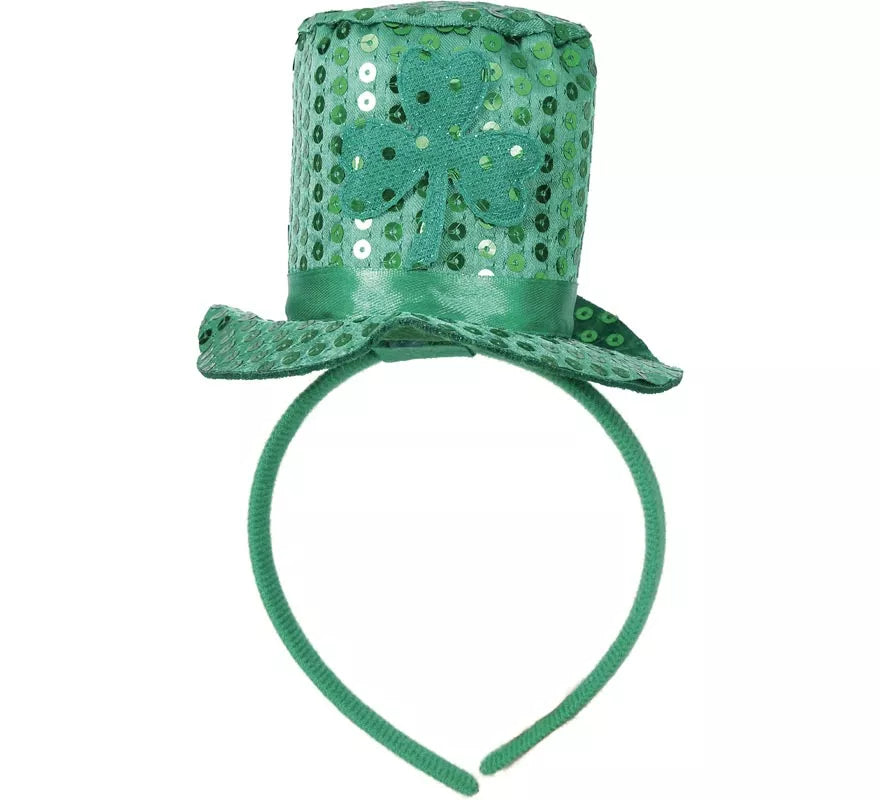 Diadema Minisombrero de San Patricio
