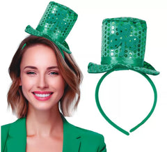 St. Patrick's Day Mini-Hut-Stirnband
