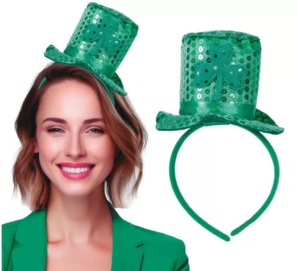 Diadema Minisombrero de San Patricio
