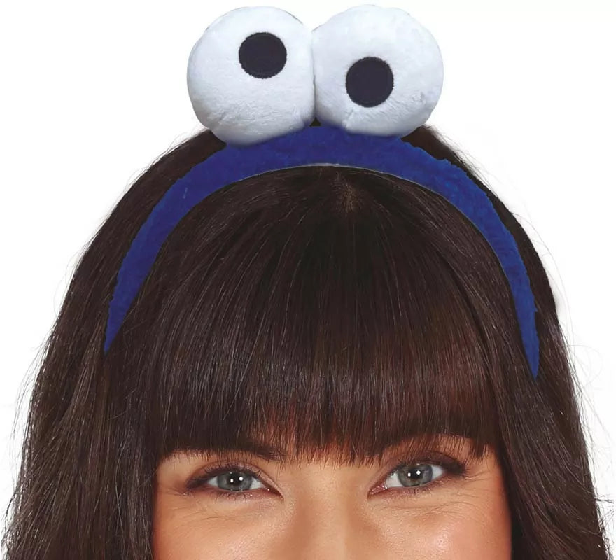 Translation missing: de.Diadema Monstruo Azul con Plumas