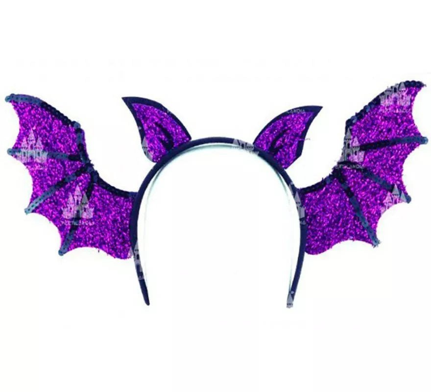 Translation missing: de.Diadema Murciélagos Lila