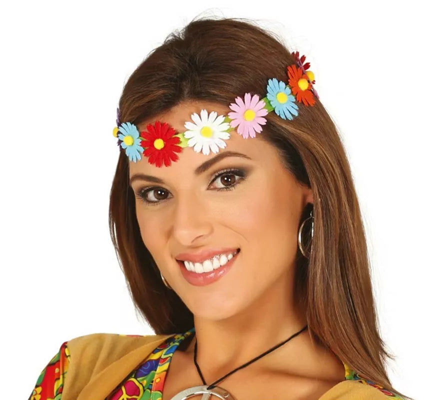Translation missing: de.Diadema o Cinta con Flores Multicolor